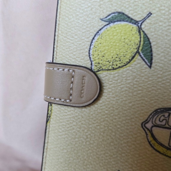 Coach Lemon Notebook Cover + insert - Picture 4 of 11